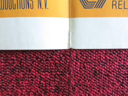 HOT RESORT FOLDED US ONE SHEET POSTER CANNON TOM PARSEKIAN MICHAEL BERZ 1985