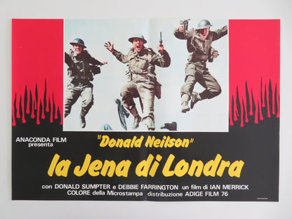 THE BLACK PANTHER- C ITALIAN FOTOBUSTA POSTER DONALD SUMPTER FARRINGTON 1980 - Rendezvous Cinema