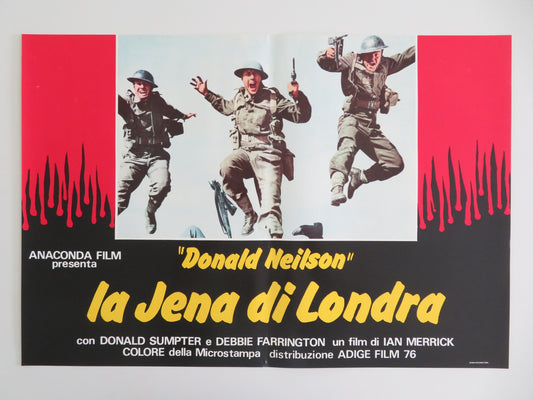 THE BLACK PANTHER- C ITALIAN FOTOBUSTA POSTER DONALD SUMPTER FARRINGTON 1980 - Rendezvous Cinema