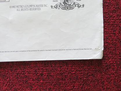 OF MICE AND MEN UK QUAD POSTER FOLDED JOHN MALKOVICH GARY SINISE 1992