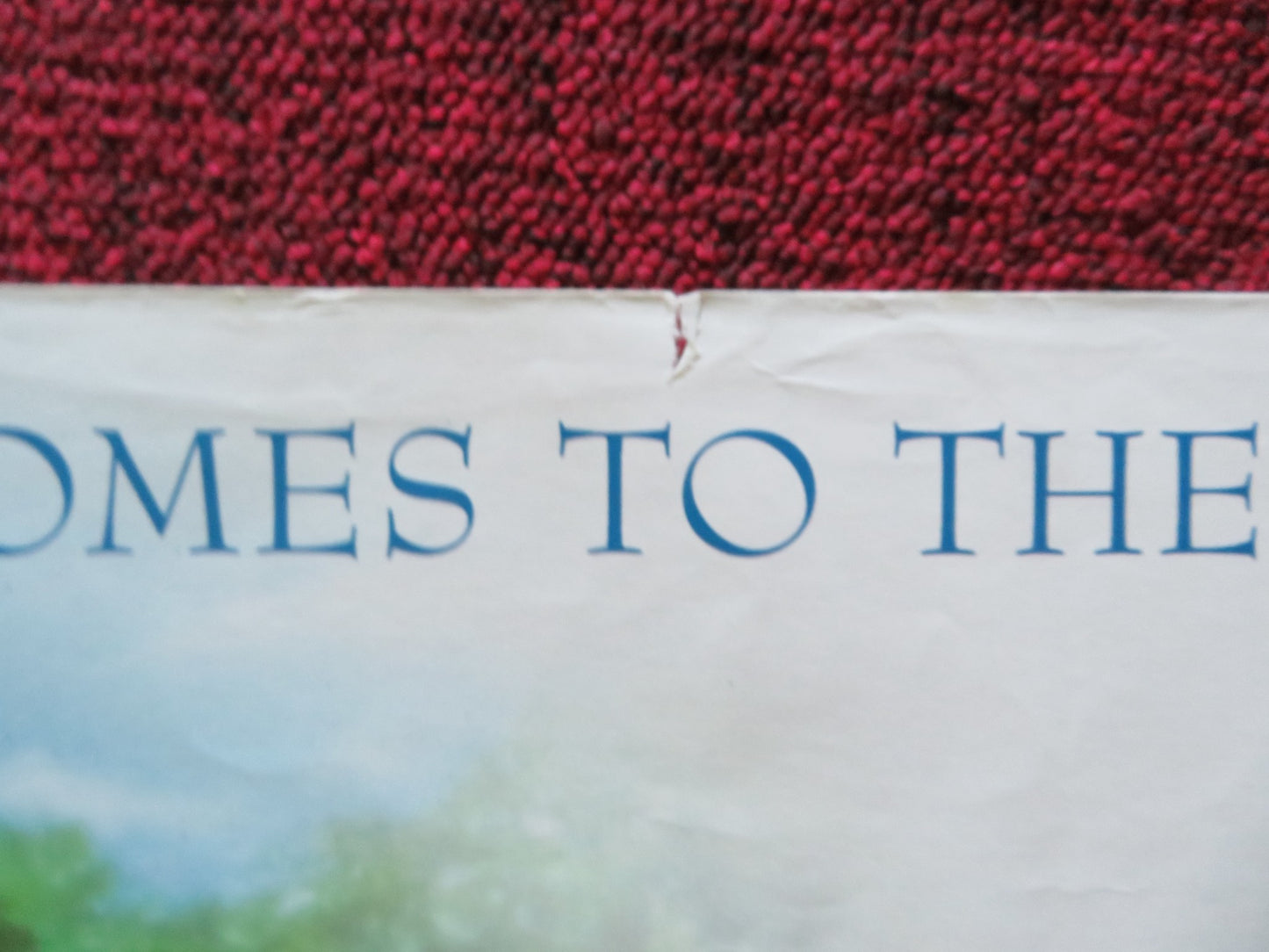 OF MICE AND MEN UK QUAD POSTER FOLDED JOHN MALKOVICH GARY SINISE 1992