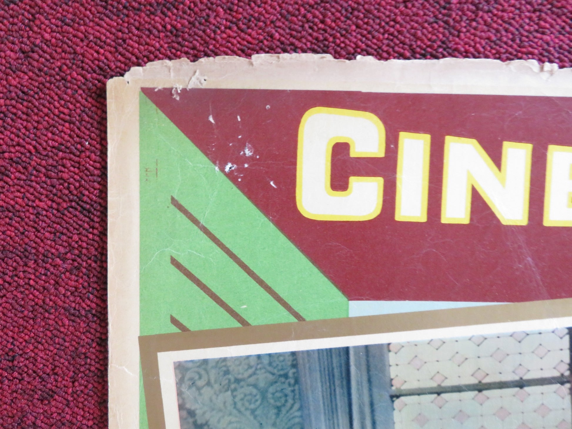 THE PROUD ONES - C ITALIAN FOTOBUSTA POSTER ROBERT RYAN VIRGINIA MAYO 1956 - Rendezvous Cinema