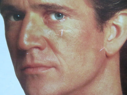 LETHAL WEAPON 3 UK QUAD POSTER FOLDED MEL GIBSON DANNY GLOVER 1992