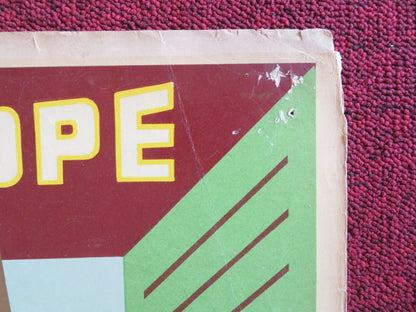 THE PROUD ONES - C ITALIAN FOTOBUSTA POSTER ROBERT RYAN VIRGINIA MAYO 1956 - Rendezvous Cinema