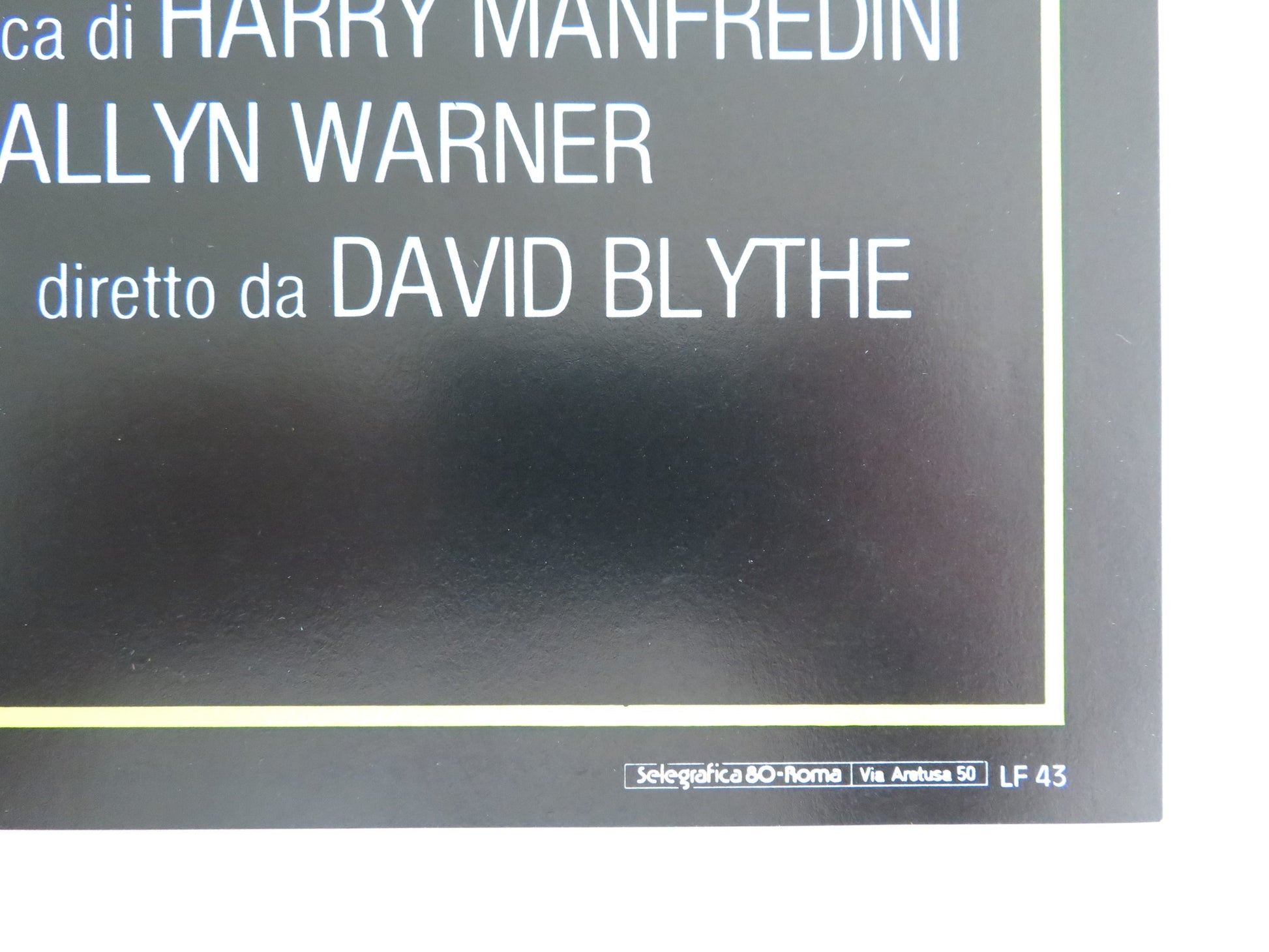 HOUSE III: THE HORROR SHOW - A ITALIAN FOTOBUSTA POSTER LANCE HENRIKSEN 1989 - Rendezvous Cinema