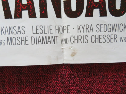 KANSAS UK QUAD POSTER FOLDED MATT DILLON ANDREW MCCARTHY 1988