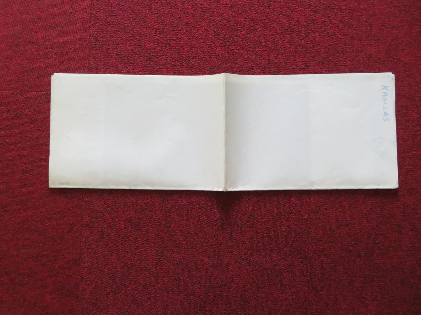 KANSAS UK QUAD POSTER FOLDED MATT DILLON ANDREW MCCARTHY 1988