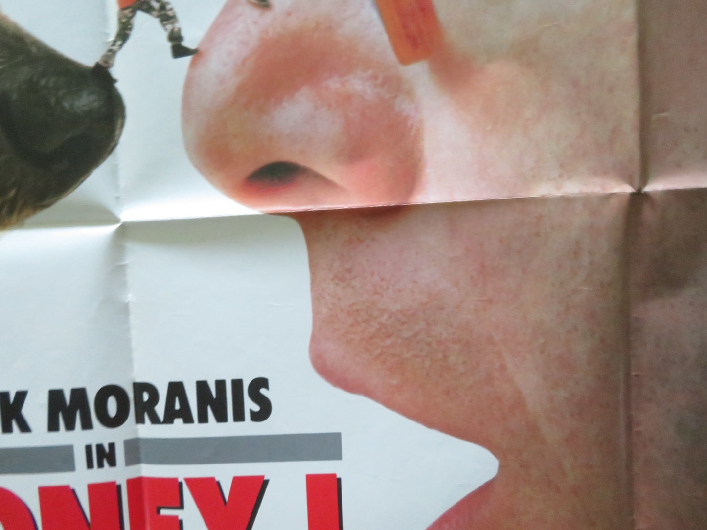 HONEY I SHRUNK THE KIDS UK QUAD POSTER FOLDED DISNEY RICK MORANIS 1989