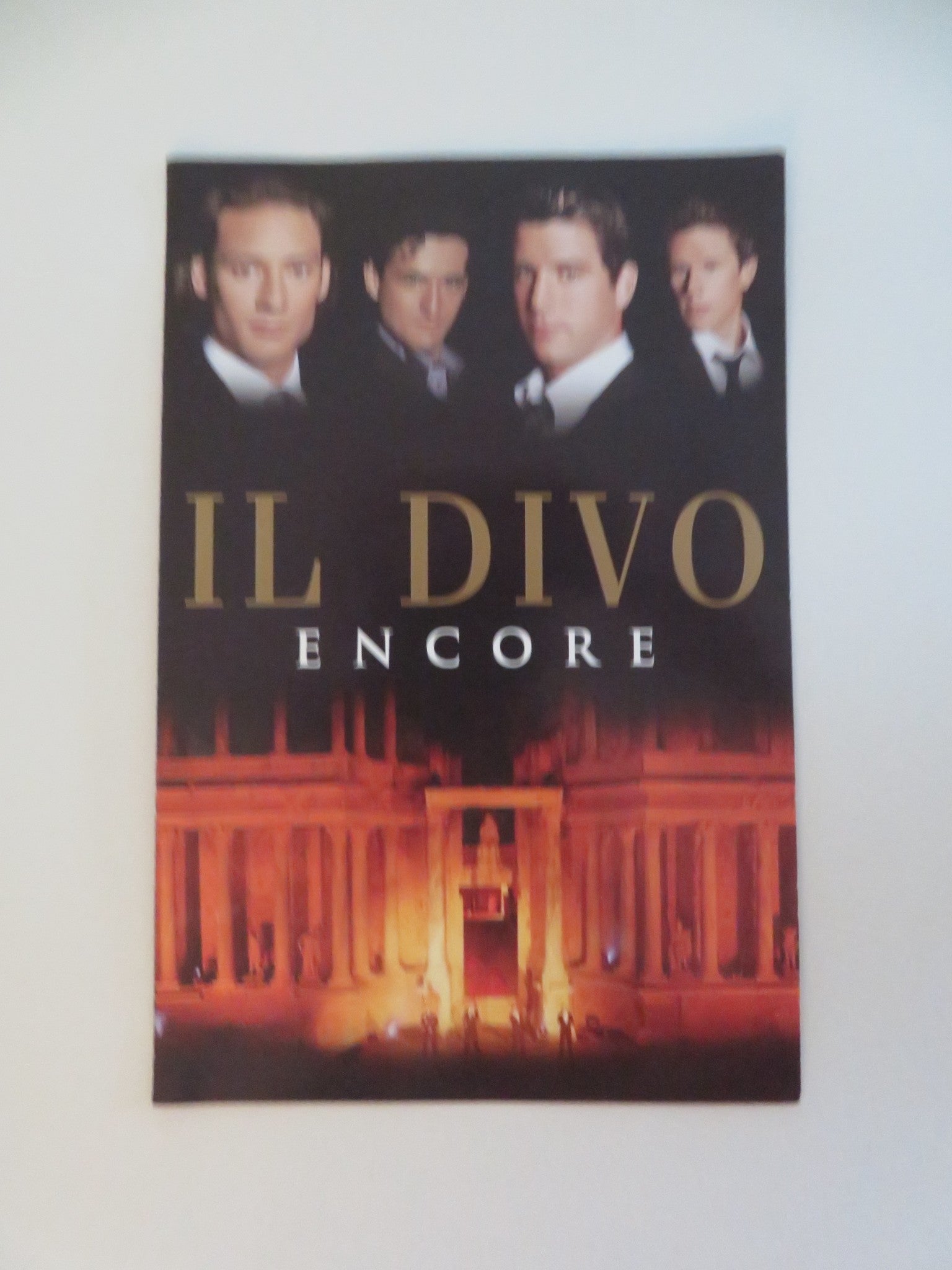 IL DIVO: ENCORE (DVD) DAVID MILLER SEBASTIEN IZAMBARD URS BUHLER 2005 REGION ALL - Rendezvous Cinema