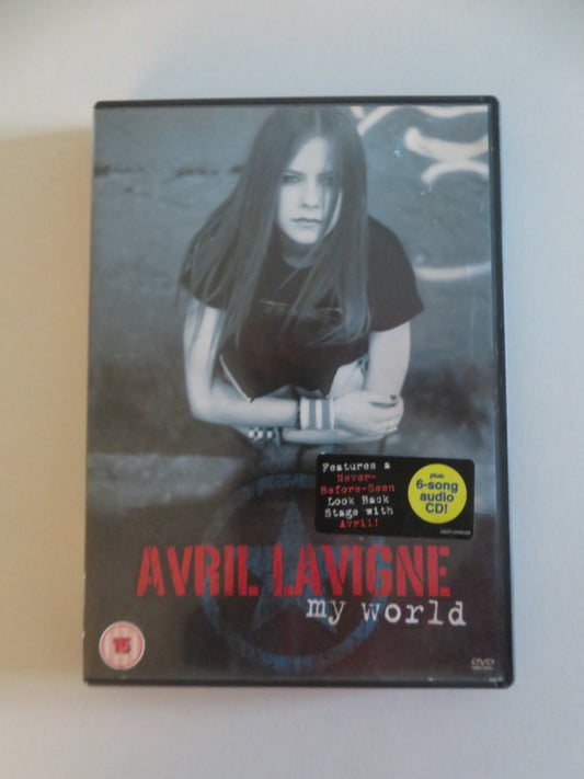 AVRIL LAVIGNE: MY WORLD - 2 DISCS (DVD) CRAIG BRAGINSKY EVAN TAU 2003 REGION ALL