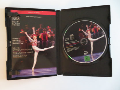 THREE BALLETS BY KENNETH MACMILLAN - ELITE SYNCOPATIONS... (DVD) 2010 REGION ALL - Rendezvous Cinema