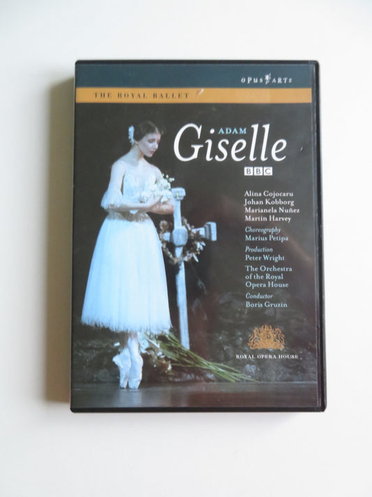 THE ROYAL BALLET - GISELLE (DVD) BBC ADOLPHE ADAM ALINA COJOCARU 2008 REGION ALL
