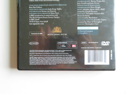 THE ROYAL BALLET - GISELLE (DVD) BBC ADOLPHE ADAM ALINA COJOCARU 2008 REGION ALL - Rendezvous Cinema