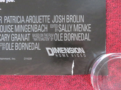 NIGHTWATCH VHS VIDEO POSTER ROLLED EWAN MCGREGOR NICK NOLTE 1997 - Rendezvous Cinema