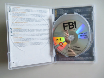 FBI - SEASON TWO - 5 DISCS (DVD) ZEEKO ZAKI MISSY PEREGRYM 2018 REGION 2 + 4 - Rendezvous Cinema