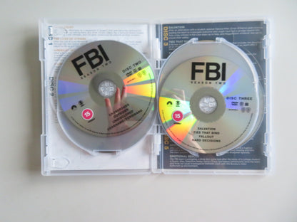FBI - SEASON TWO - 5 DISCS (DVD) ZEEKO ZAKI MISSY PEREGRYM 2018 REGION 2 + 4 - Rendezvous Cinema