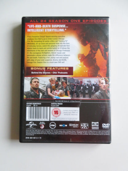 CHICAGO FIRE - SEASON ONE - 6 DISCS (DVD) TAYLOR KINNEY 2013 REGION 2 + 4 - Rendezvous Cinema