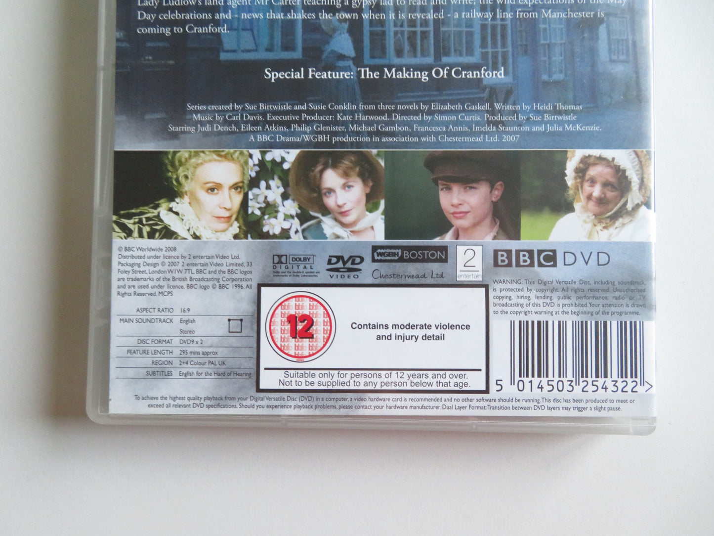 CRANFORD - 2 DISCS (DVD) JUDI DENCH IMELDA STAUNTON 2007 REGION 2 + 4 - Rendezvous Cinema