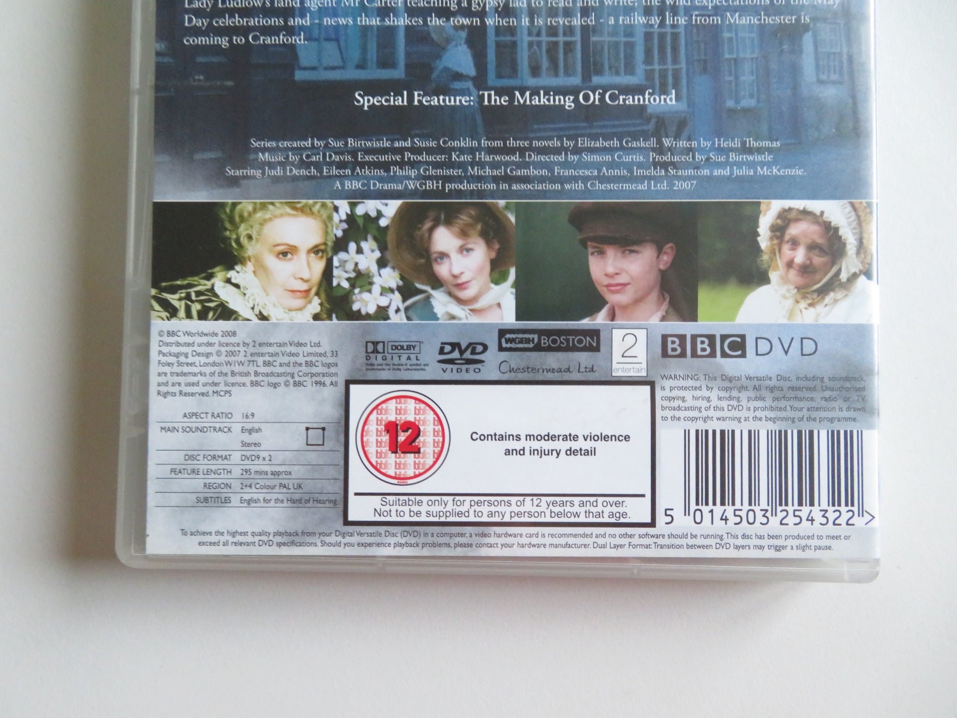 CRANFORD - 2 DISCS (DVD) JUDI DENCH IMELDA STAUNTON 2007 REGION 2 + 4 - Rendezvous Cinema