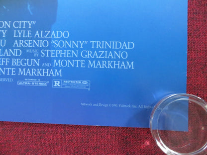 NEON CITY VHS VIDEO POSTER ROLLED MICHAEL IRONSIDE VANITY 1991 - Rendezvous Cinema