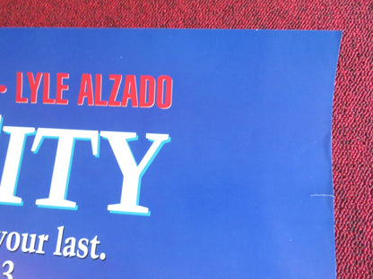 NEON CITY VHS VIDEO POSTER ROLLED MICHAEL IRONSIDE VANITY 1991 - Rendezvous Cinema