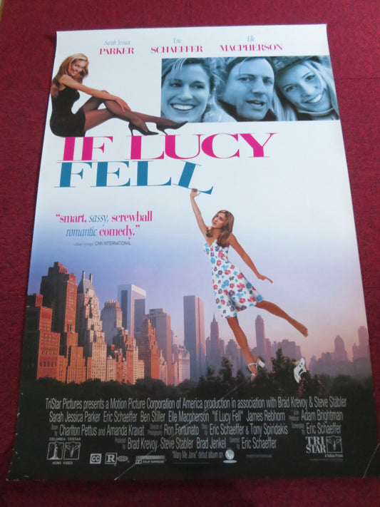 IF LUCY FELL VHS VIDEO POSTER ROLLED SARAH JESSICA PARKER BEN STILLER 1996 - Rendezvous Cinema