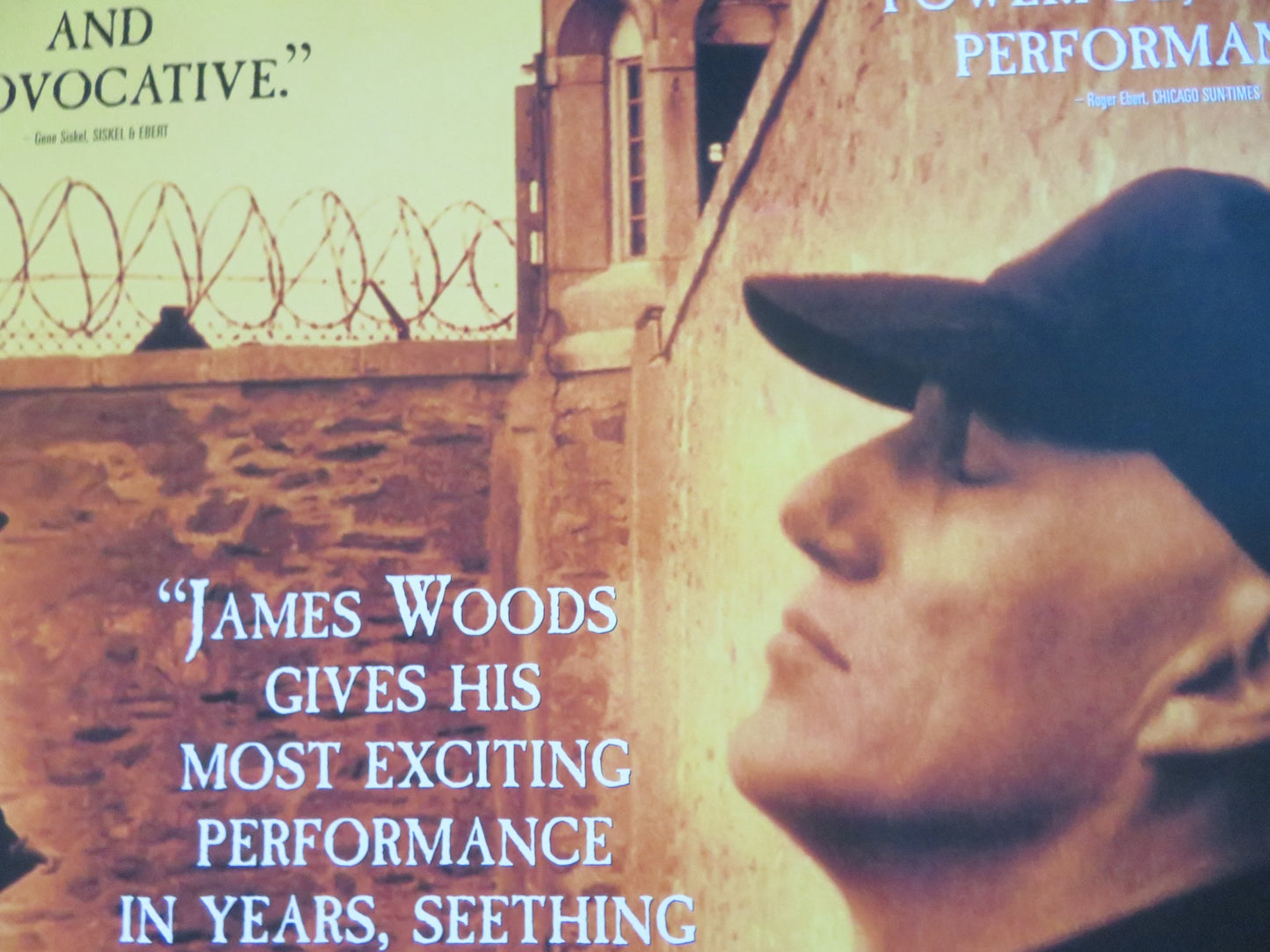 KILLER: A JOURNAL OF MURDER VHS VIDEO POSTER ROLLED JAMES WOODS 1995 - Rendezvous Cinema