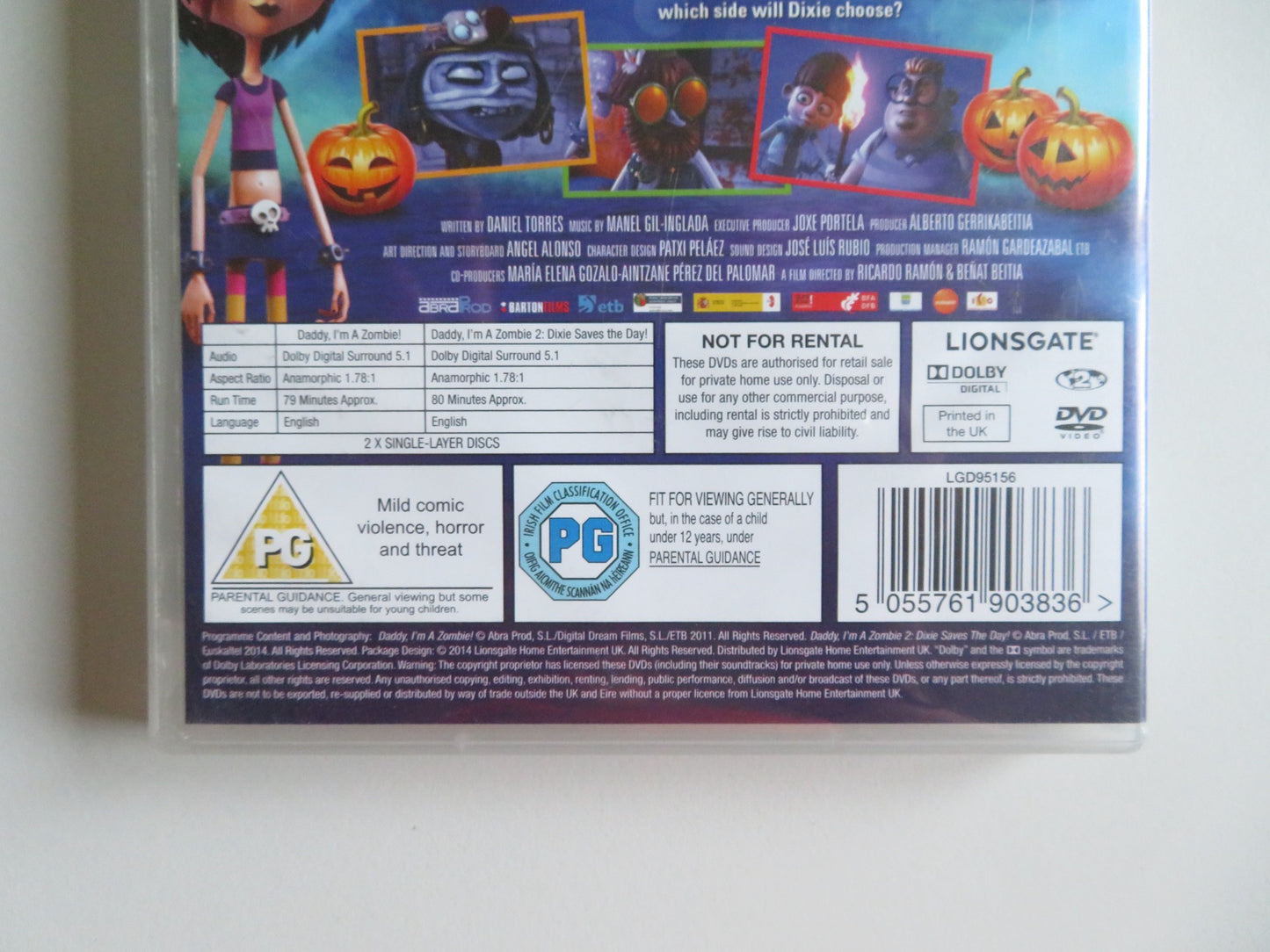 DADDY I'M A ZOMBIE + DADDY, I'M A ZOMBIE 2 (DVD) R. BANDINI 2010 REGION 2 - Rendezvous Cinema