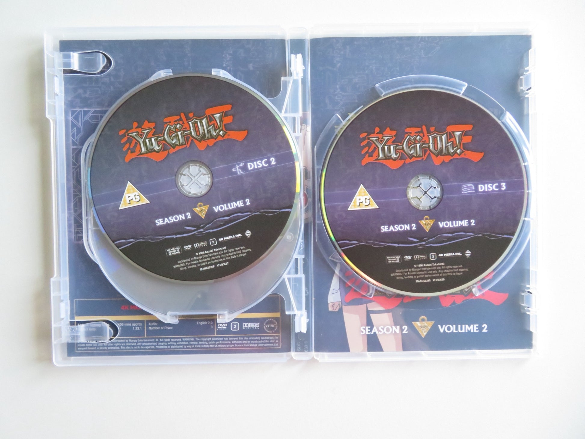 YU-GI-OH SEASON 2 VOLUME 2 - 3 DISCS (DVD) 1996 REGION 2 - Rendezvous Cinema