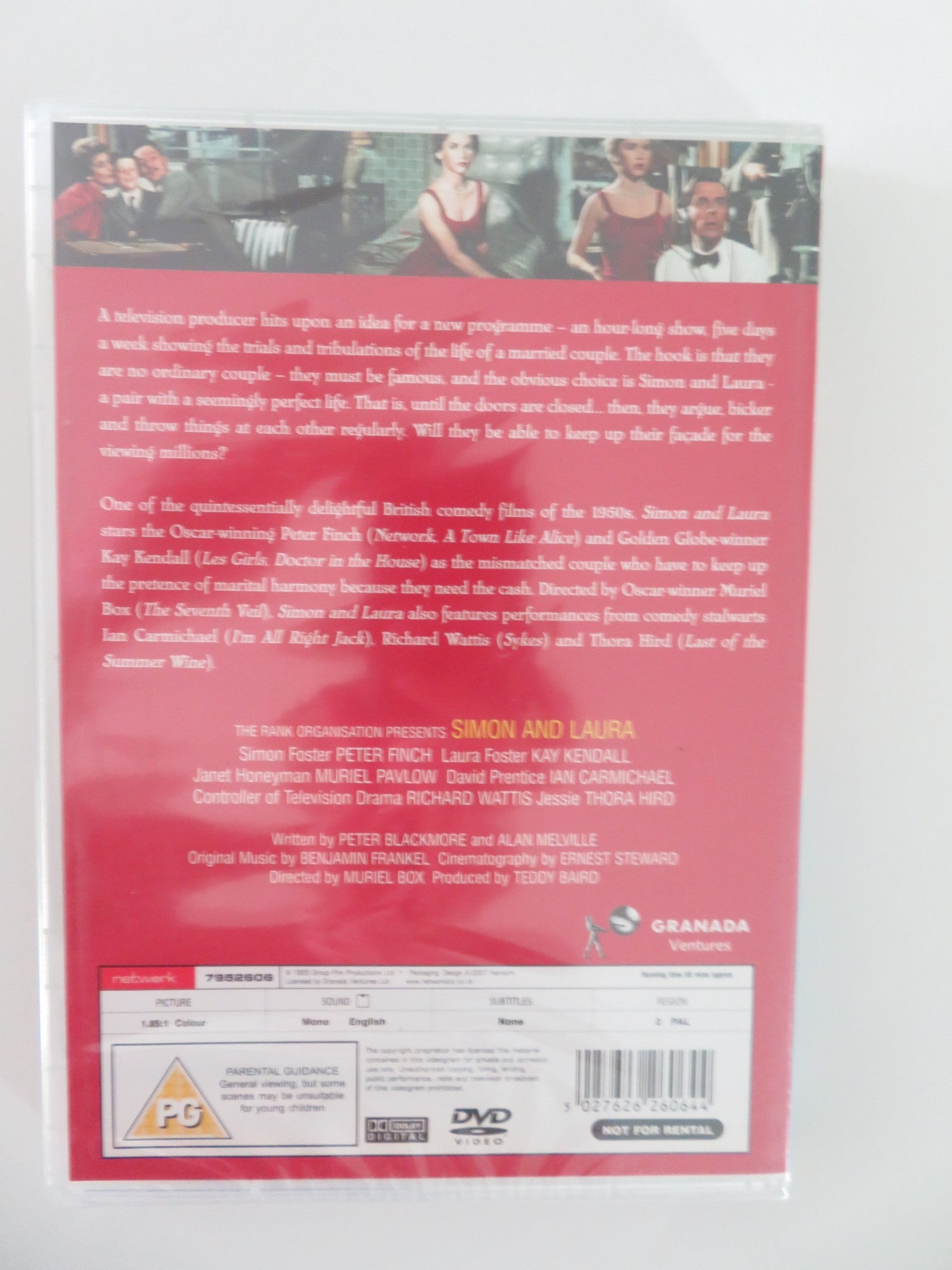 SIMON AND LAURA (DVD) PETER FINCH KAY KENDALL 1955 REGION 2 - Rendezvous Cinema