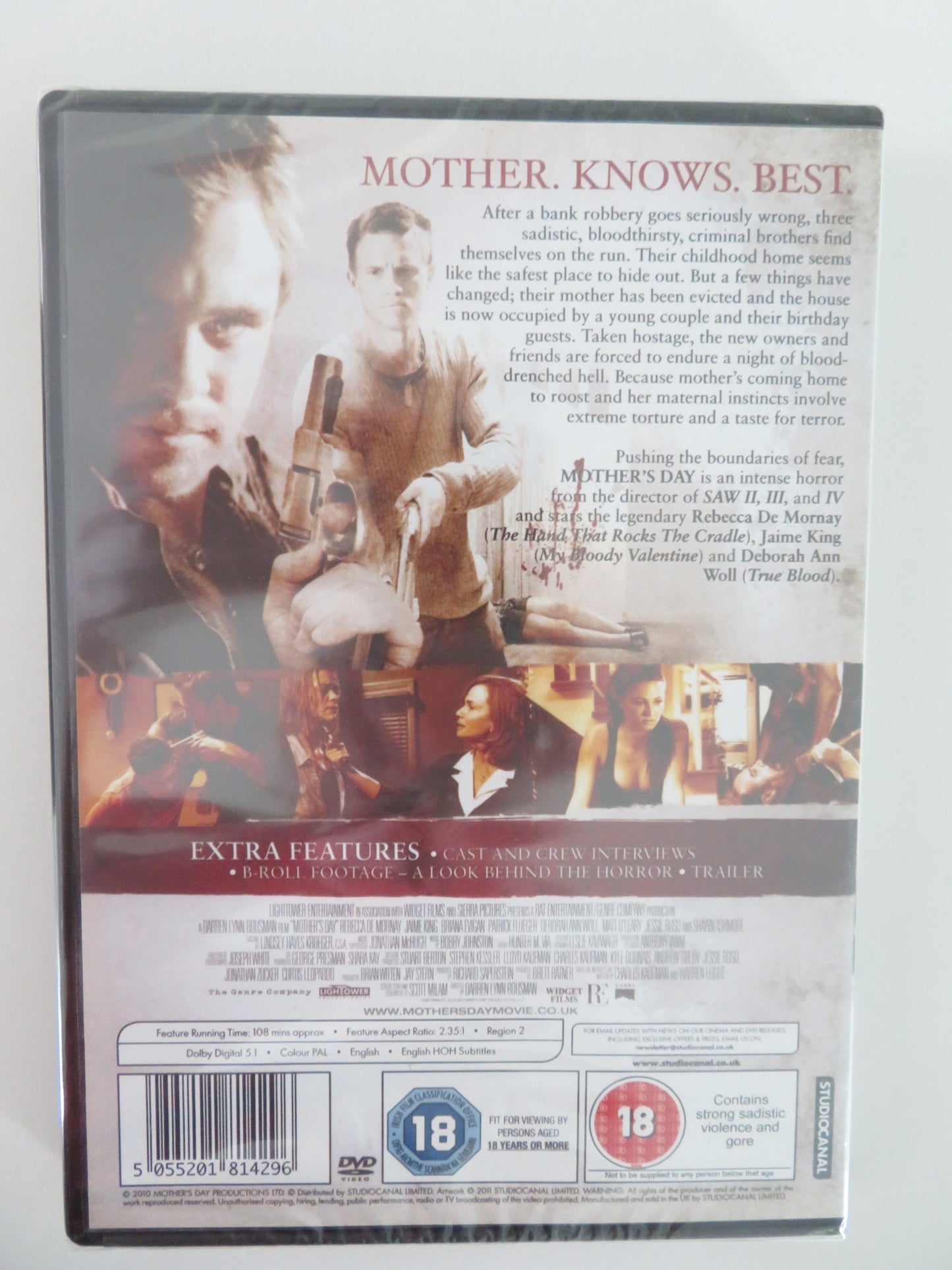 MOTHER'S DAY (DVD) REBECCA DE MORNAY JAIME KING 2010 REGION 2 - Rendezvous Cinema