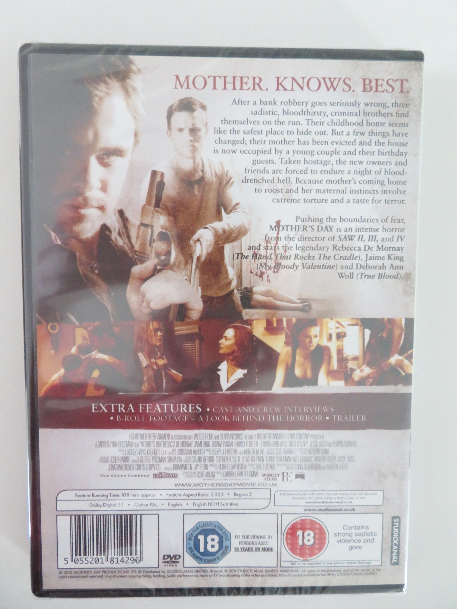 MOTHER'S DAY (DVD) REBECCA DE MORNAY JAIME KING 2010 REGION 2 - Rendezvous Cinema