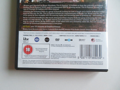 THIS IS ENGLAND '90 - 2 DISCS (DVD) VICKY MCCLURE JOE GILGUN 2015 REGION 2