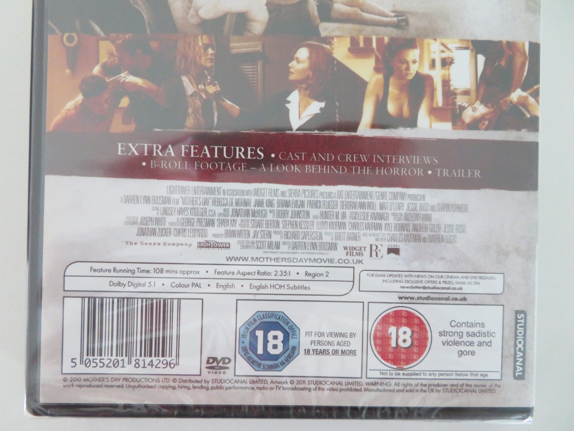 MOTHER'S DAY (DVD) REBECCA DE MORNAY JAIME KING 2010 REGION 2 - Rendezvous Cinema