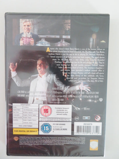 THE MAN WITH TWO BRAINS (DVD) STEVE MARTIN KATHLEEN TURNER 1983 REGION 2 - Rendezvous Cinema
