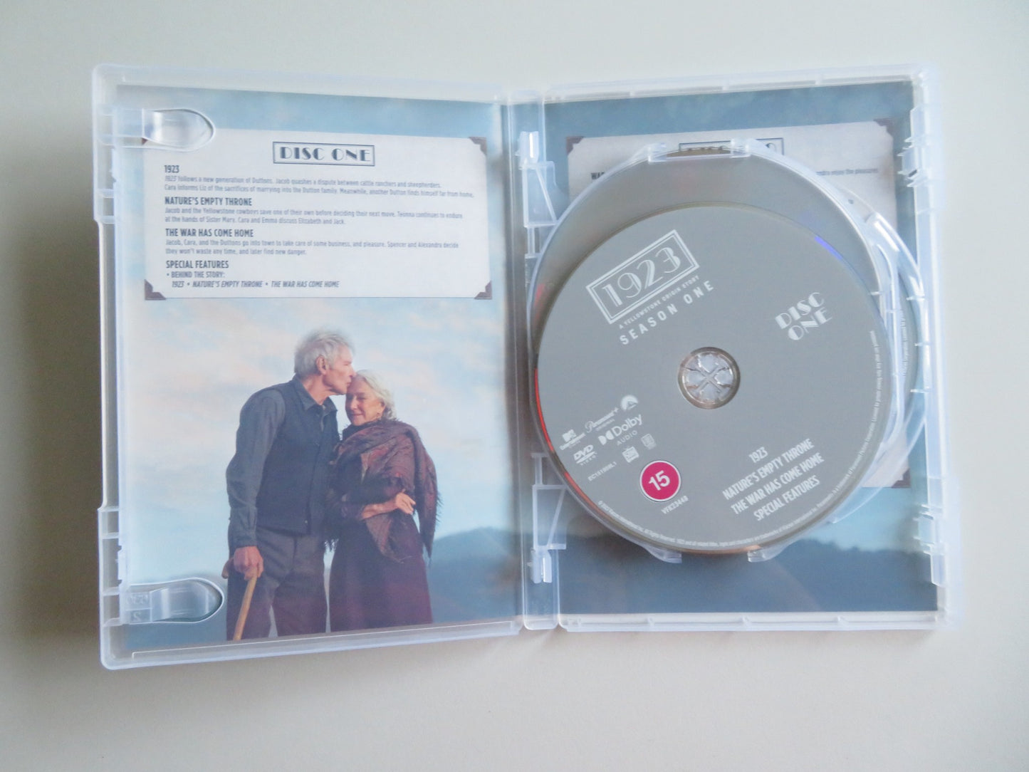 1923 - SEASON ONE - 3 DISCS (DVD) HARRISON FORD HELEN MIRREN 2022 REGION 2 - Rendezvous Cinema