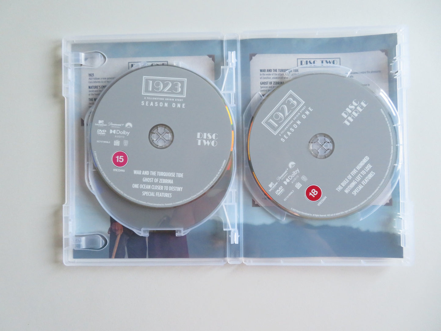 1923 - SEASON ONE - 3 DISCS (DVD) HARRISON FORD HELEN MIRREN 2022 REGION 2 - Rendezvous Cinema