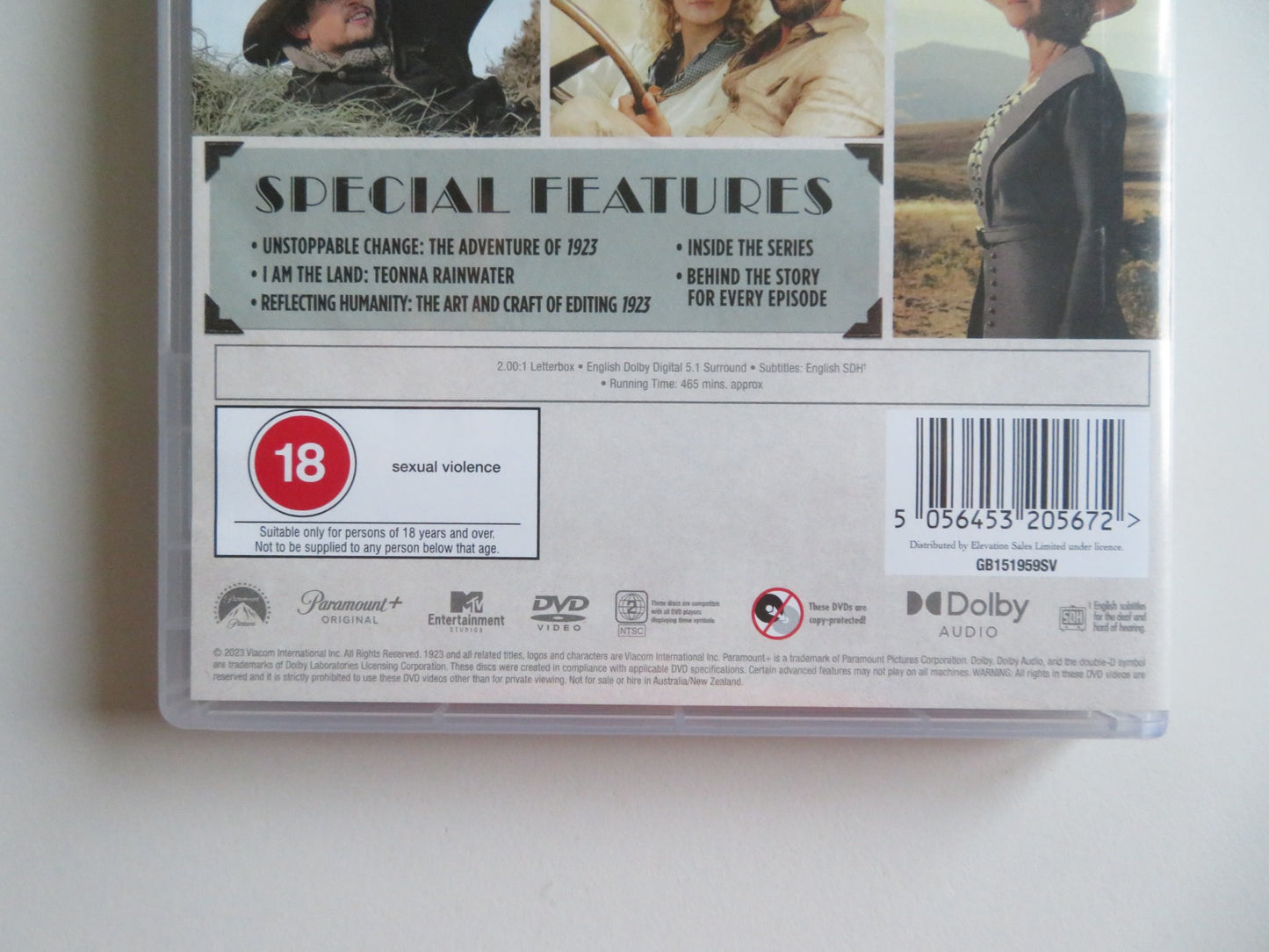 1923 - SEASON ONE - 3 DISCS (DVD) HARRISON FORD HELEN MIRREN 2022 REGION 2 - Rendezvous Cinema