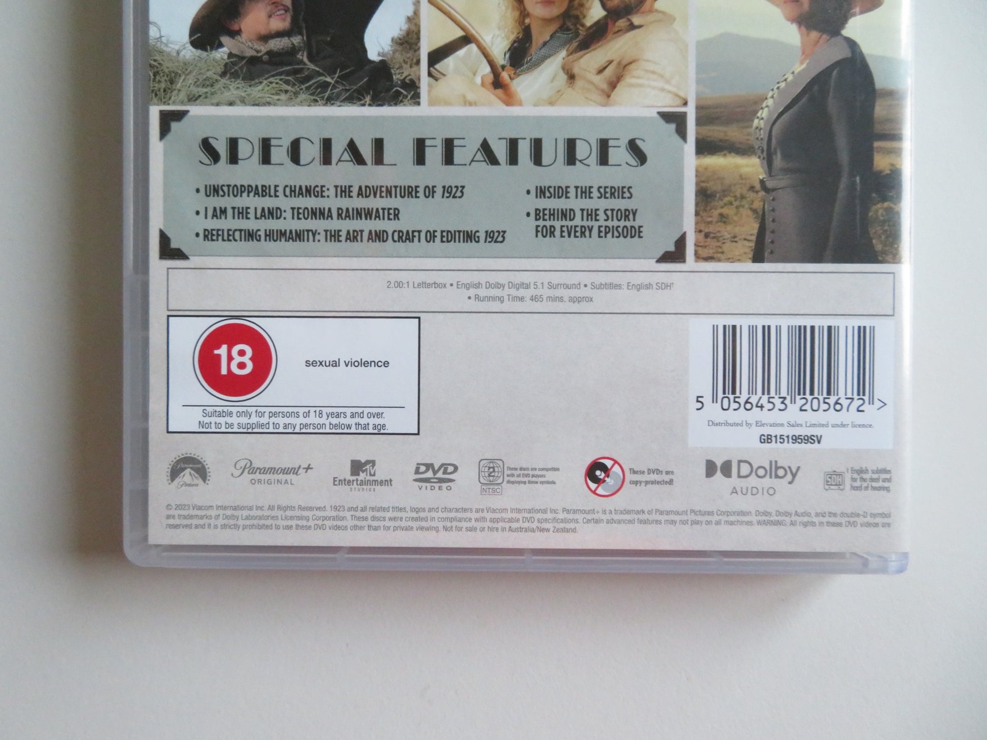 1923 - SEASON ONE - 3 DISCS (DVD) HARRISON FORD HELEN MIRREN 2022 REGION 2 - Rendezvous Cinema