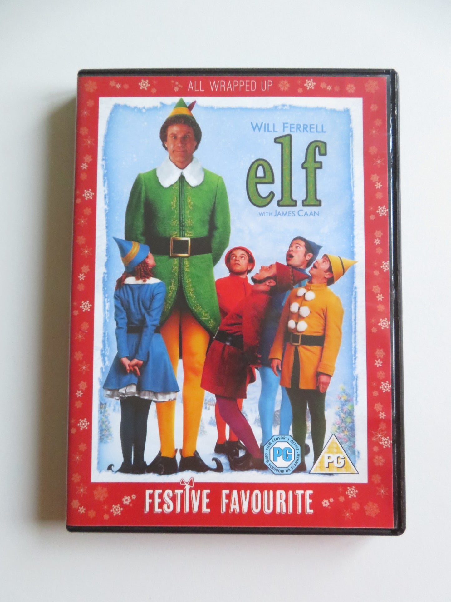 ELF - B -  2 DISCS (DVD) WILL FERRELL JAMES CAAN 2003 REGION 2