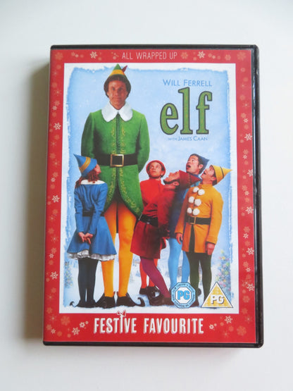 ELF - B -  2 DISCS (DVD) WILL FERRELL JAMES CAAN 2003 REGION 2