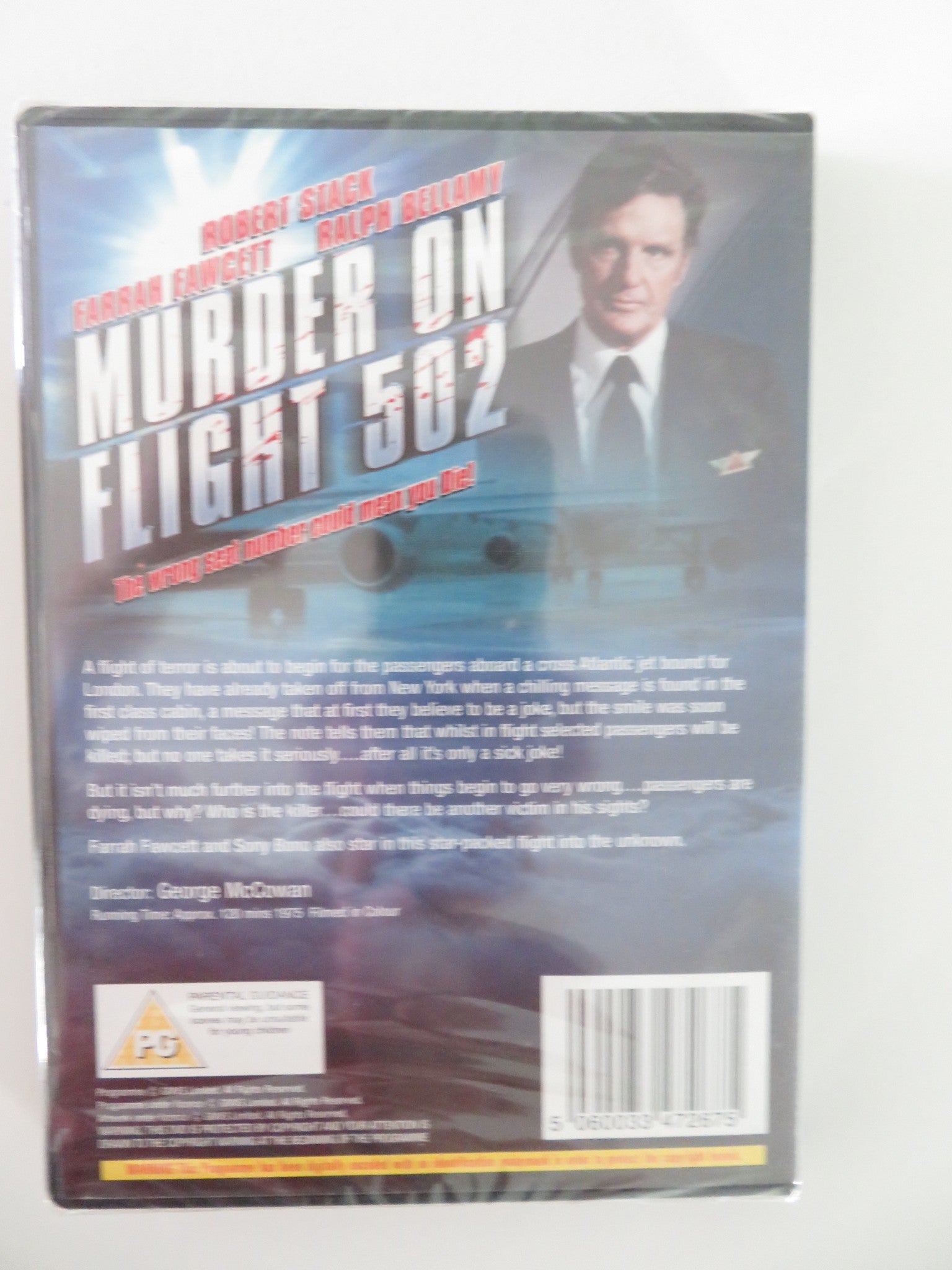 MURDER ON FLIGHT 502 (DVD) ROBERT STACK FARRAH FAWCETT 1975 REGION 2 - Rendezvous Cinema