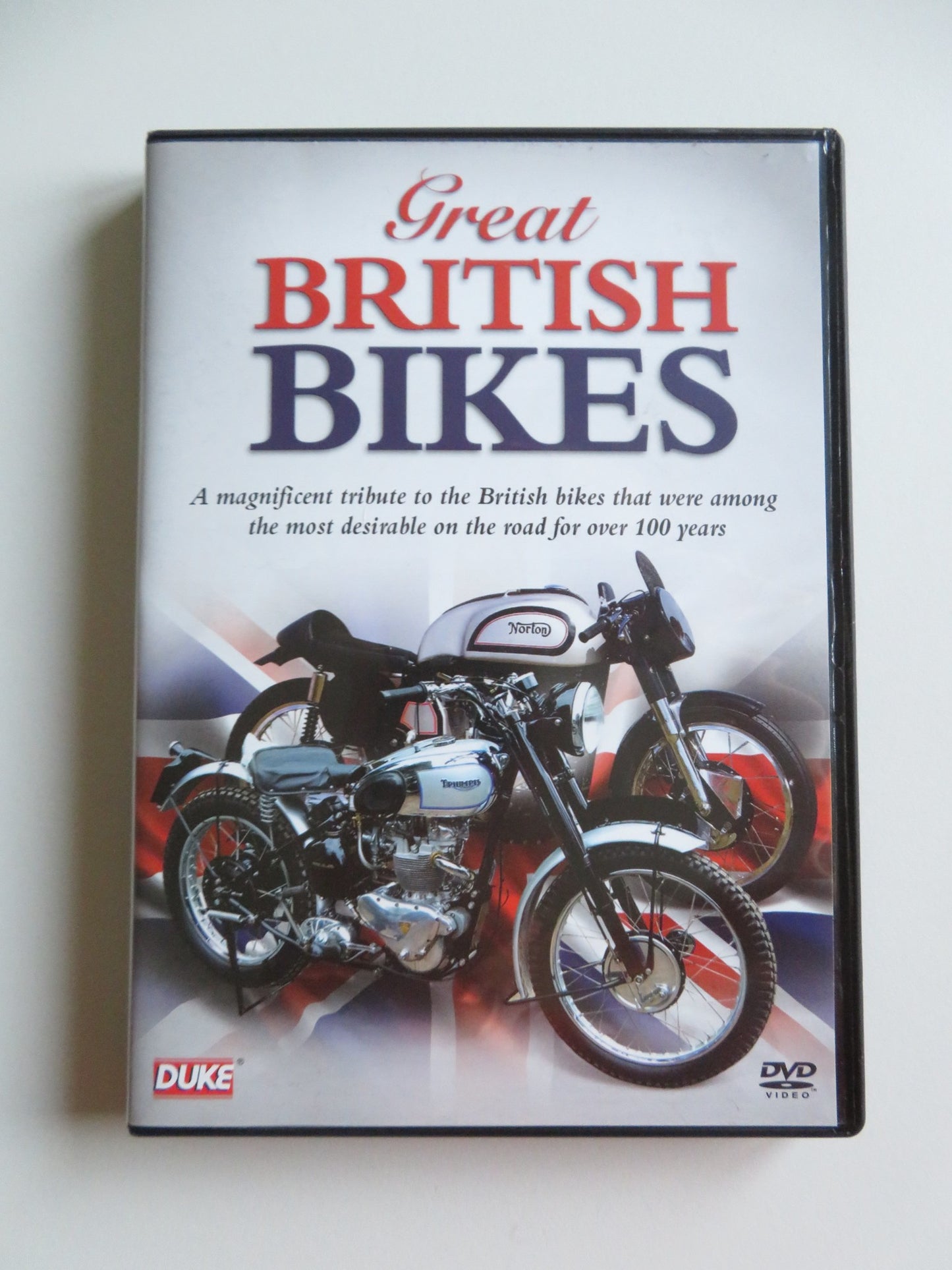 GREAT BRITISH BIKES (DVD) TRIUMPH BONNEVILLE BSA GOLD STAR 2009 REGION ALL - Rendezvous Cinema