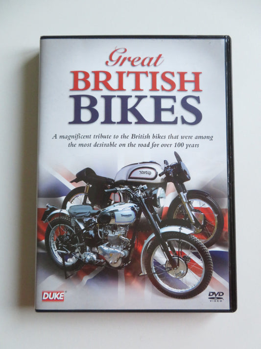 GREAT BRITISH BIKES (DVD) TRIUMPH BONNEVILLE BSA GOLD STAR 2009 REGION ALL