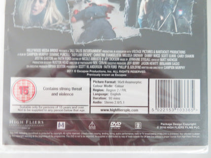 ASYLUM ESCAPE - ESCAPEE (DVD) DOMINIC PURCELL C. EVANGELISTA 2011 REGION 2 - Rendezvous Cinema