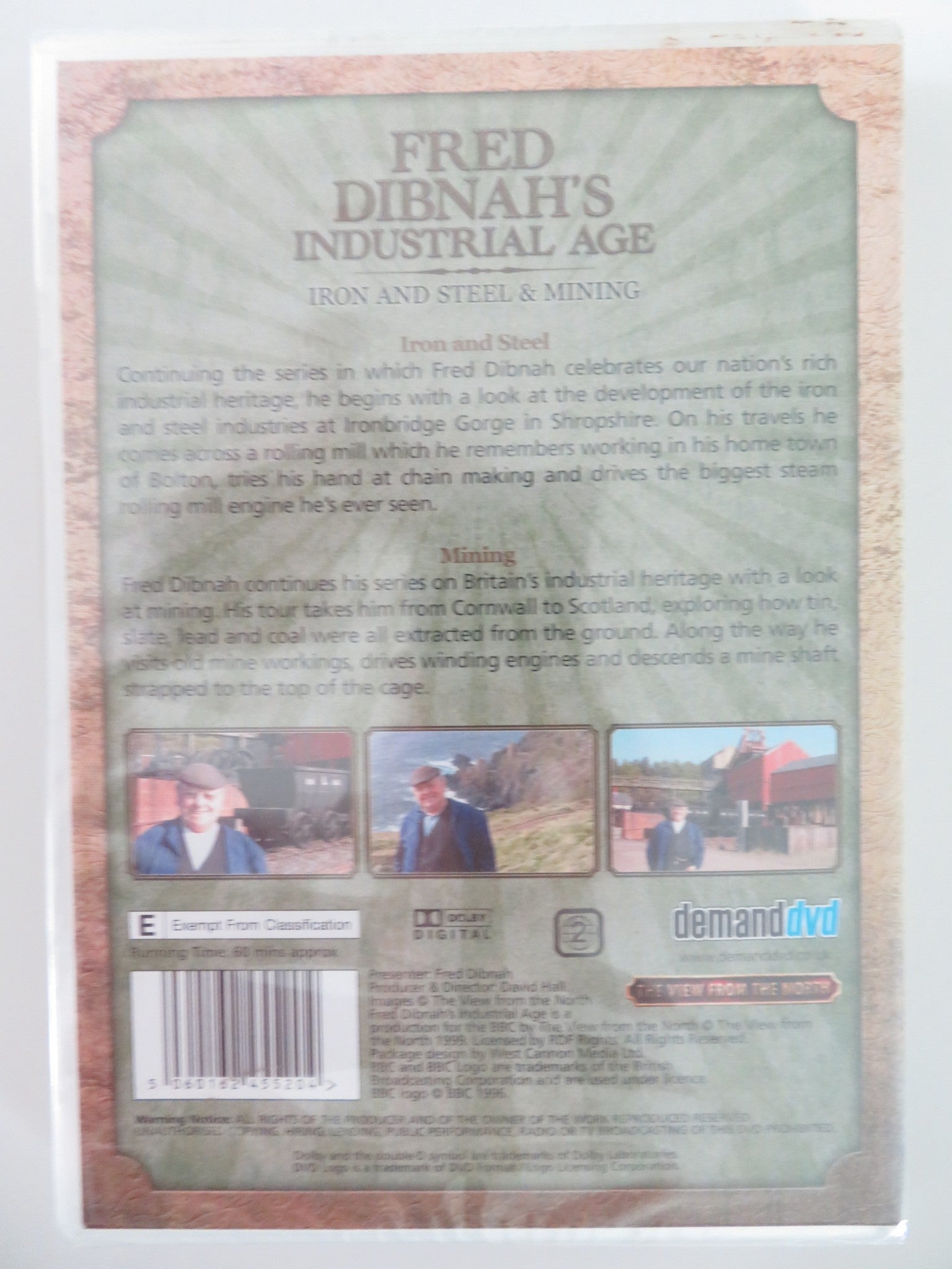 FRED DIBNAH'S INDUSTRIAL AGE (DVD) FRED DIBNAH 1999 REGION 2 - Rendezvous Cinema