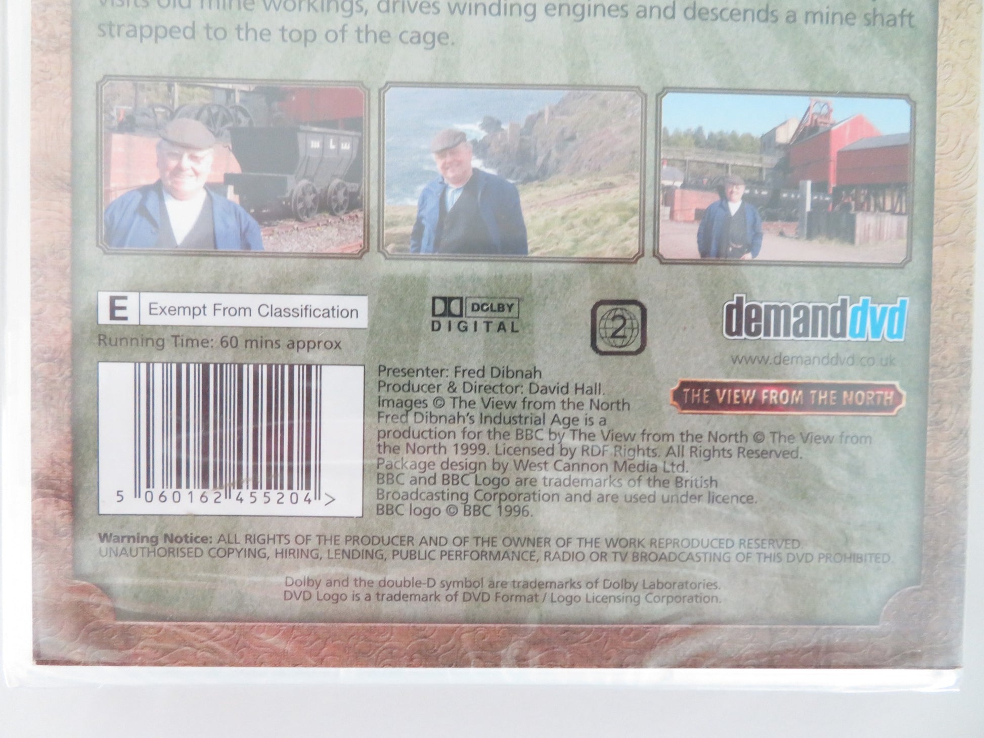 FRED DIBNAH'S INDUSTRIAL AGE (DVD) FRED DIBNAH 1999 REGION 2 - Rendezvous Cinema