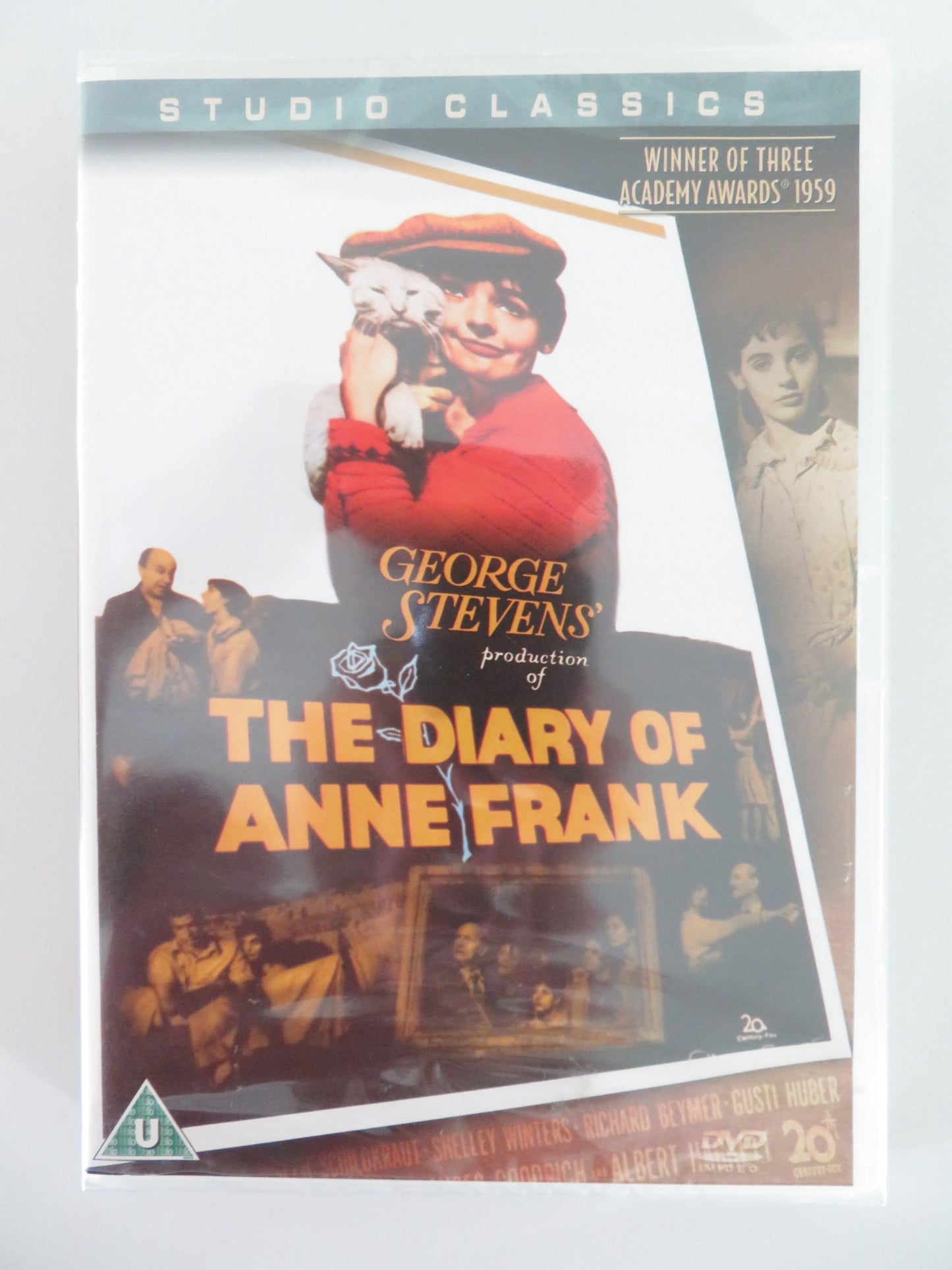 THE DIARY OF ANN FRANK (DVD) MILLE PERKINS JOSEPH SKILDKRAUT 1959 REGION 2 - Rendezvous Cinema