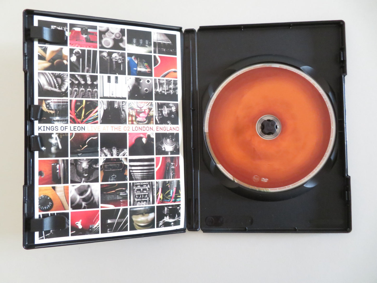 KINGS OF LEON LIVE AT THE O2 LONDON, ENGLAND (DVD) CALEB FOLLOWILL 2009 REGION 1