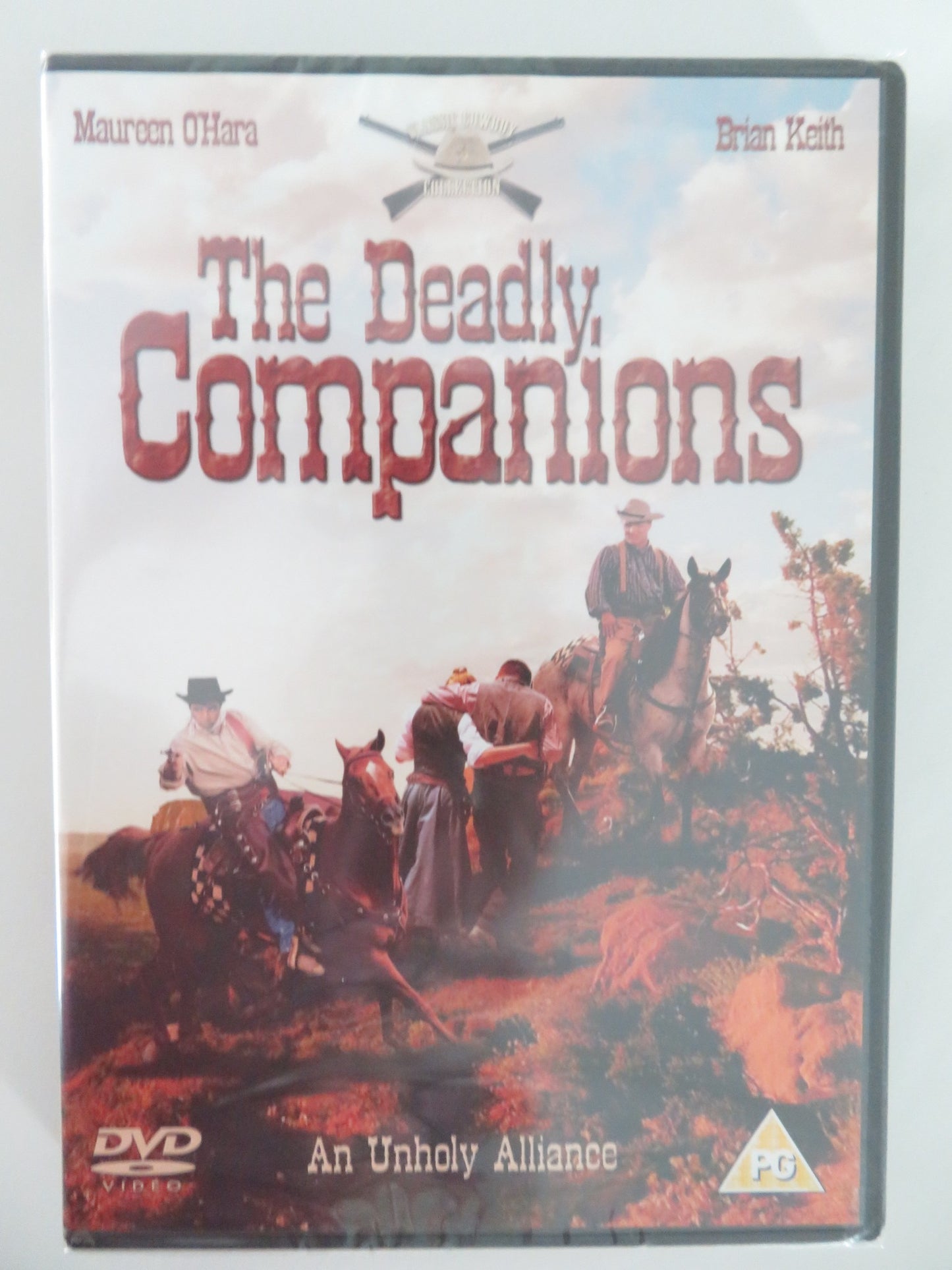 THE DEADLY COMPANIONS (DVD) MAUREEN O'HARA BRIAN KEITH 1961 REGION 0 - Rendezvous Cinema